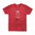Découvrez le T-shirt Magpul Sugar Skull en Red Heather, taille Large. Confortable et durable avec son mélange coton/polyester. 🇺🇸 Imprimé aux USA. 🌟 Apprenez-en plus !