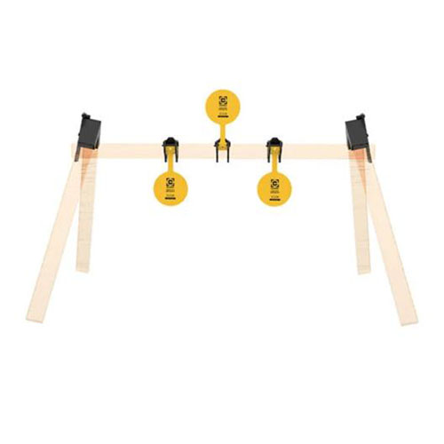 Le kit Caldwell AR500 Plate Rack offre trois cibles en acier de 8