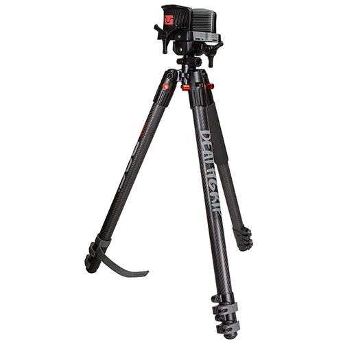 Le BOG™ DeathGrip Carbon Fiber Tripod est ultra-stable et léger, parfait pour un tir précis. Son système de clamp maintient ton arme en toute sécurité.