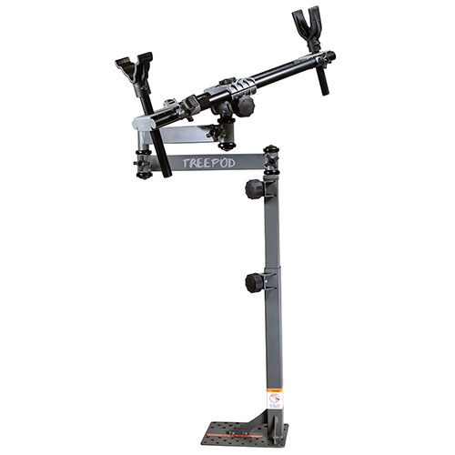 Le BOG™ TreePod te permet d'obtenir une précision de benchrest depuis n'importe quel treestand, tout en libérant tes mains pour observer ou photographier.