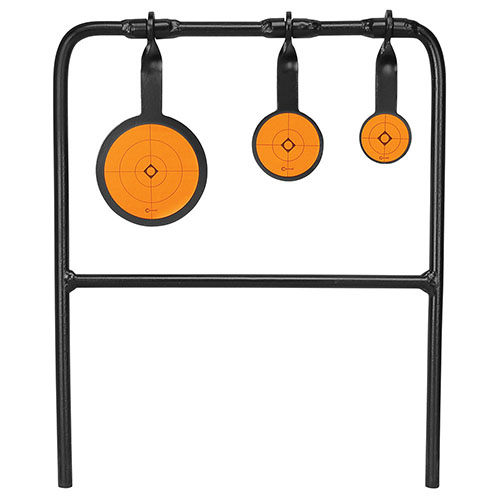 Tire sur le Caldwell® Plink N’ Swing™ Target pour voir et entendre l'impact de tes balles, rendant chaque séance de tir encore plus amusante et dynamique.