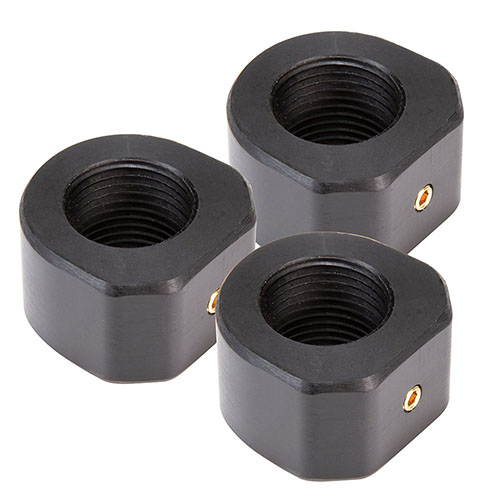 Avec les blocs de die Frankford Arsenal, tu as 3 blocs en aluminium pour maintenir tes dies en place, un cas de rangement empilable et un verrouillage à la hauteur parfaite.