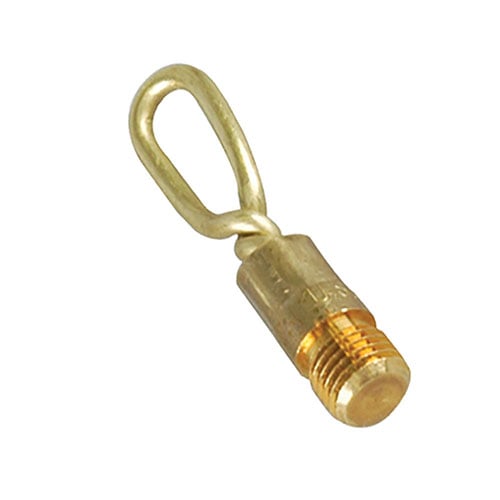 Le Tipton Solid Brass Slotted Tip est parfait pour nettoyer ton canon avec des solvants ou appliquer de l'huile, compatible avec tous les calibres de fusils de chasse.
