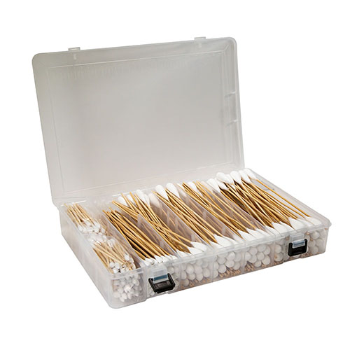 Les Tipton Power Swabs sont parfaits pour nettoyer ton arme : tiges en bambou flexibles, nettoyage sans désordre, et s'adaptent mieux aux lands et grooves.