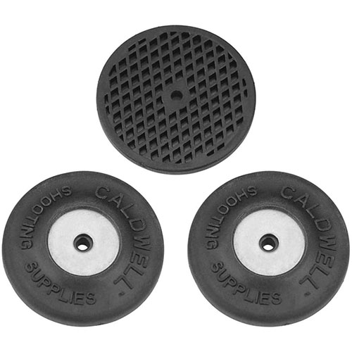 Les BR Feet de Caldwell offrent une solution stable et non marquante, protégeant ton banc de tir des pieds métalliques tout en assurant une adhérence parfaite.