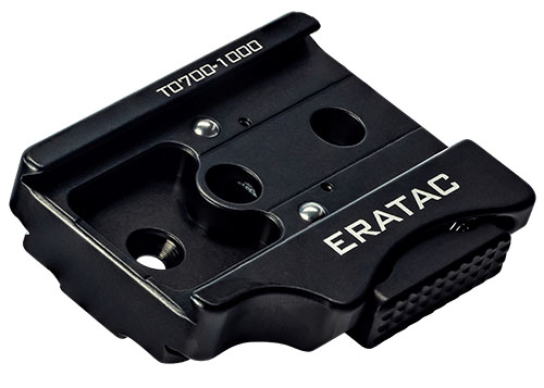 Transforme un filetage standard $1/4$"-20 en un slider ERA-TAC pour rails ARCA. Compatible avec les modèles T0700-1000 et T0700-2000.