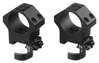 Les supports de lunette ERATAC en aluminium de qualité aéronautique offrent une fixation rapide, une tension réglable et un interface modulaire pour accessoires.