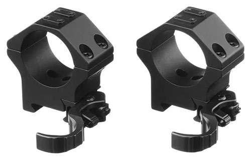 Les supports de lunette ERATAC offrent une construction en aluminium robuste, un système de fixation rapide et une interface modulaire pour accessoires.