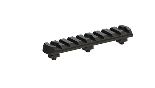 Améliore ton équipement avec le M-LOK Picatinny-Rail 9 Slots d'ERATAC, offrant une installation facile et une flexibilité pour ajouter des accessoires.