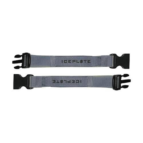 Améliore la sécurité et la stabilité de ton IcePlate avec ces deux sangles velcro détachables et réutilisables, parfaites pour les External Carriers.