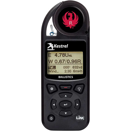 Le Kestrel 5700 te permet d'obtenir des solutions balistiques précises avec une bibliothèque de fusils Ruger et une app gratuite pour des tirs longue distance.