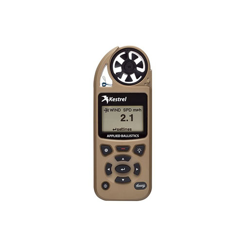Le Kestrel 5700 Elite te permet des calculs de trajectoire précis avec ses 15 paramètres environnementaux et la bibliothèque Litz de 225 munitions.