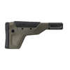 Le HNT Buttstock en fibre de carbone ultra léger se plie, offre un ajustement personnalisé et réduit le poids pour des performances optimales en chasse ou en compétition.