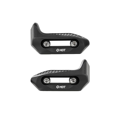 Les MDT Control Points offrent un repère constant pour ta main, assurant stabilité et contrôle, tout en s'ajustant parfaitement à ton style de tir.