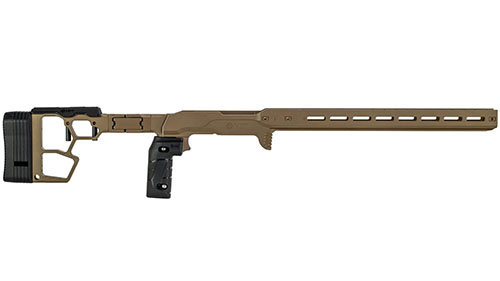 Le système ACC Premier GEN2 offre une stabilité exceptionnelle, une compatibilité avec le poids MDT et un ajustement ergonomique pour des performances de tir optimales.