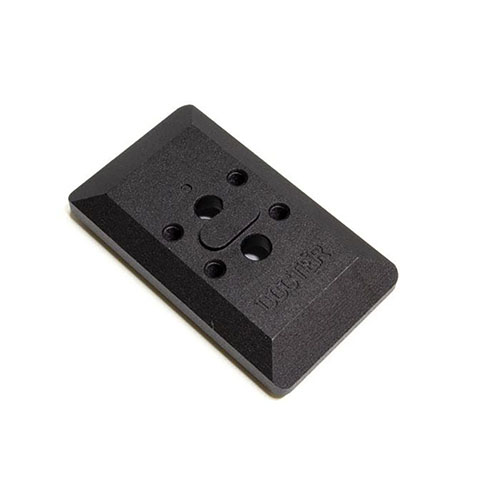 Avec les adaptateurs MDT, tu peux facilement monter la plupart des viseurs Red Dot sur les caps de l'accessoire MDT, y compris ceux pour Glock MOS.