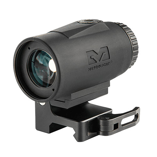 Le Meprolight MMX3 est une lunette 3x légère et durable, idéale pour améliorer la portée de ta visée sans re-zeroing, avec un montage rapide et étanche.