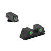 Les MEPRO Tru-Dot te garantissent une visibilité optimale de jour comme de nuit, avec des points lumineux et une construction robuste, sans entretien ni batterie.