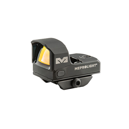 Le Mepro MPO-DF est un viseur reflex avec réticule 3.5 MOA, contrôle de luminosité, étanche IPX7 et batterie CR1632 de 2 ans, parfait pour ton arme de poing.