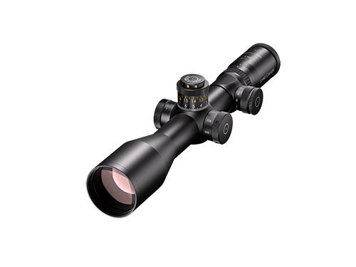 Le Schmidt & Bender 3–12x50 PM II offre une excellente clarté optique, un réglage précis et une robustesse inégalée pour des tirs précis à longue distance.
