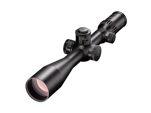 Découvre la lunette 5–45x56 PM II High Power de SCHMIDT U. BENDER, offrant une précision incroyable avec des réglages de 0,05 mrad pour des tirs à longue distance.