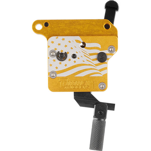 Le M700 Calvin Elite Pro est un déclencheur deux temps ultra-léger, idéal pour la compétition, offrant une installation facile et un réglage précis de la gâchette.