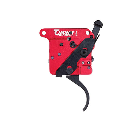 Améliore ton tir avec la détente 2 stages pour Remington 700 de TIMNEY, nickelée, réglable de 1,5 à 3 lb pour un contrôle optimal.