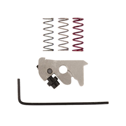 Améliore ton contrôle avec le Timney 870 Trigger Fix : détente à deux étages, réglable, inclut un sear et trois ressorts pour un tir précis.