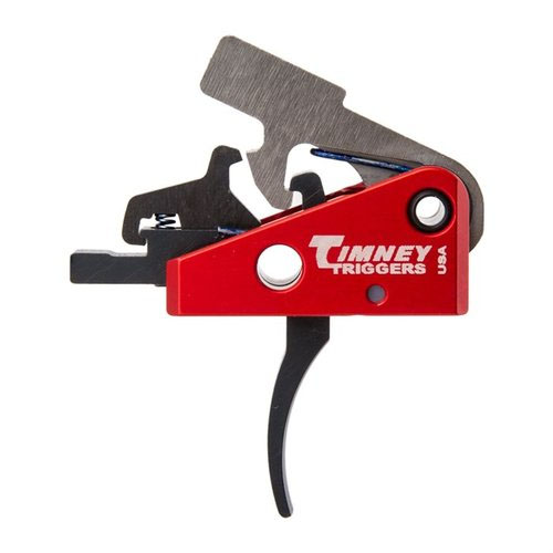 Le Timney AR Targa 2-Stage Trigger offre un tir ultra fluide avec un poids de détente de 2+2 lb, sans ajustement, prêt à installer dans ton AR-15.