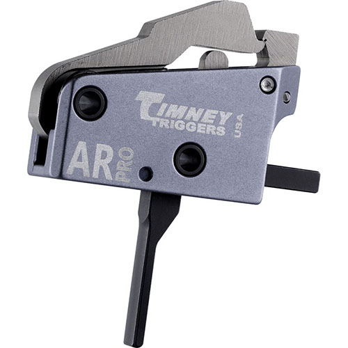 Découvre le déclencheur AR PRO 2 STAGE de Timney : une installation facile, un tir ultra-précis avec 8oz en première étape et 1.5lb en seconde, sans ajustement.