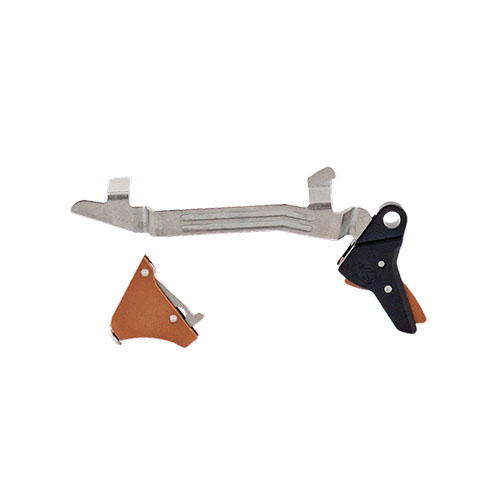 Améliore ton Glock Gen 3-4 avec le kit Ultimate Builder de Timney, offrant un poids de détente léger de 2,5 à 3 lbs et une fiabilité exceptionnelle.