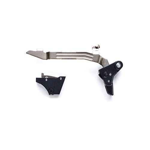 Améliore ta précision avec le Timney Alpha Competition Trigger pour Glock Gen 3-4, poids de détente de 3 lb, installation facile, sécurité garantie.