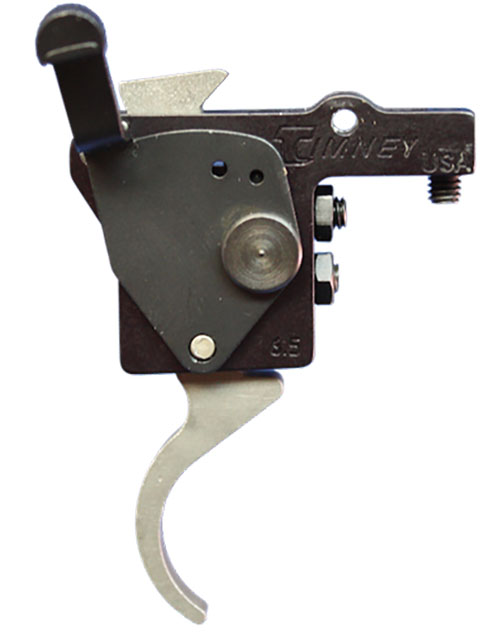 Le déclencheur Timney pour Arisaka 6.5 est prêt à l'emploi, totalement ajustable, avec une sécurité qui bloque le tir, améliorant précision et confort.