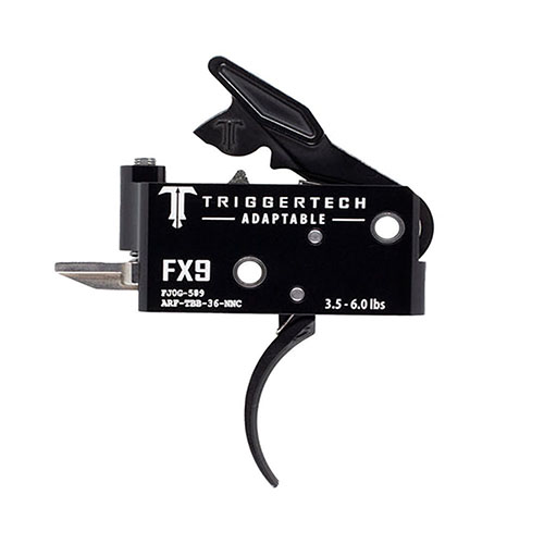 Le trigger FX9 de TRIGGERTECH offre une action à deux temps, une technologie Zero Creep™, et une fiabilité exceptionnelle, même dans les conditions les plus difficiles.