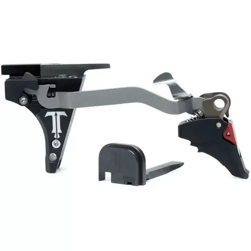 Améliore ton Glock avec le système de gâchette ACE de TRIGGERTECH, offrant une réactivité inégalée et une précision accrue pour un tir optimal.