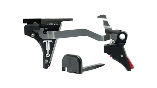 Améliore ton Glock avec le ACE Trigger System de TRIGGERTECH, offrant une meilleure réactivité, un tir plus précis et un confort optimal lors de l'utilisation.