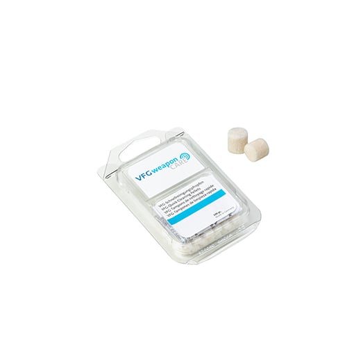 Les bouchons de nettoyage VFG sont compacts et s'adaptent parfaitement à ton canon. Ils nettoient efficacement chaque partie du canon en un tir.