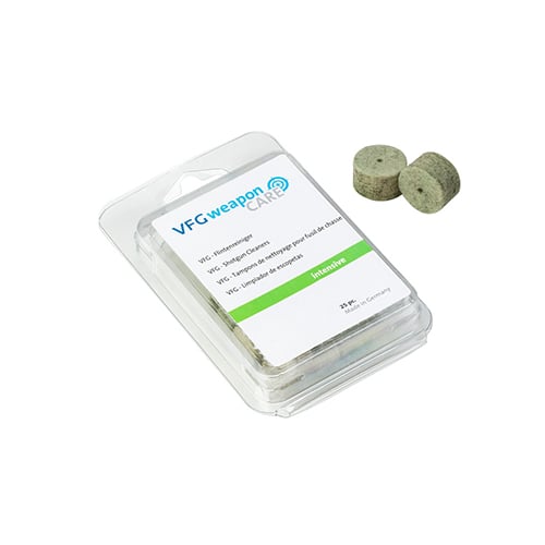 Le nettoyeur de canon INTENSIVE de VFG allie efficacité et douceur, nettoie en profondeur sans abrasifs, idéal pour un entretien facile de ton arme de calibre 12.