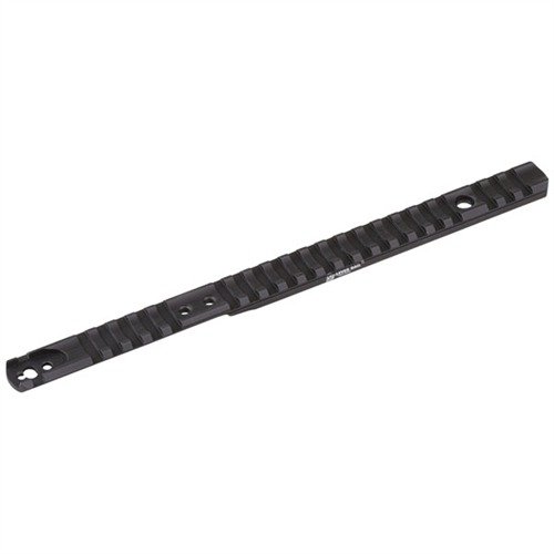 Améliore ta visée avec le rail en aluminium léger pour Marlin, acceptant les anneaux Picatinny et Weaver, et offrant une installation flexible des optiques.