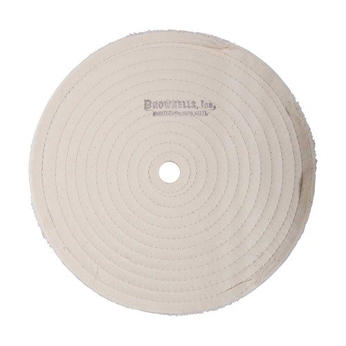 Les roues en muslin sont idéales pour nettoyer et polir les métaux, offrant flexibilité et finition brillante. Utilise-les pour chaque changement de grain!