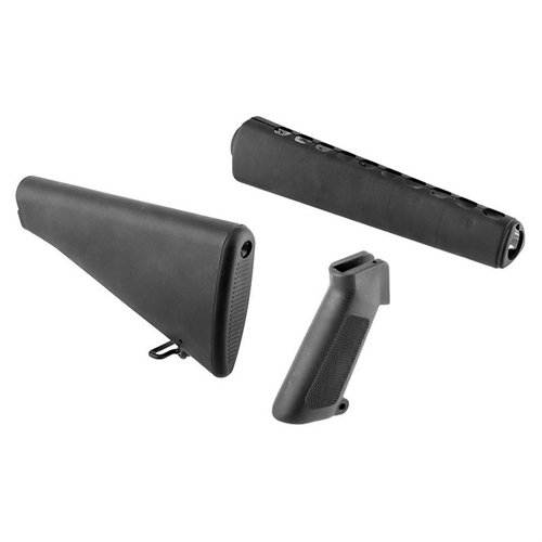 Recrée un classique américain avec les kits de mobilier M16A1 de Brownells, offrant un style authentique et abordable pour ton AR-15 rétro.