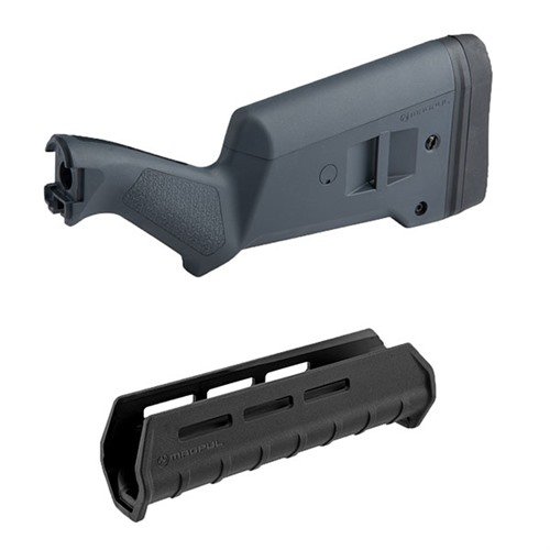 Le SGA Buttstock et le M-LOK Forend pour Remington 870 offrent une personnalisation maximale et une légèreté, parfaits pour adapter ton fusil à tes besoins.