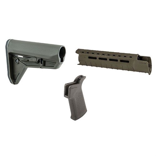 Améliore ton AR-15 avec le set MOE-SL de Magpul : crosse ergonomique, garde-main M-LOK léger et poignée slim pour un contrôle optimal et une modularité accrue.