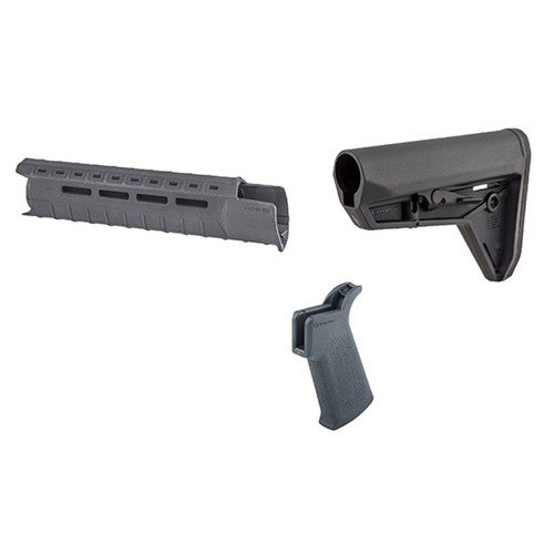 Améliore ton AR-15 avec le set MOE-SL de Magpul : crosse légère, garde-main M-LOK et grip ergonomique pour un contrôle optimal et des transitions rapides.