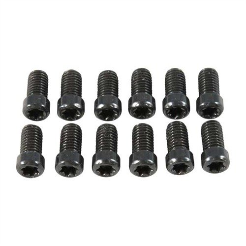 Réserve tes vis Torx Leupold, solides et traitées thermiquement, en paquets de 12 pour un montage facile et économique sur tes lunettes de tir.