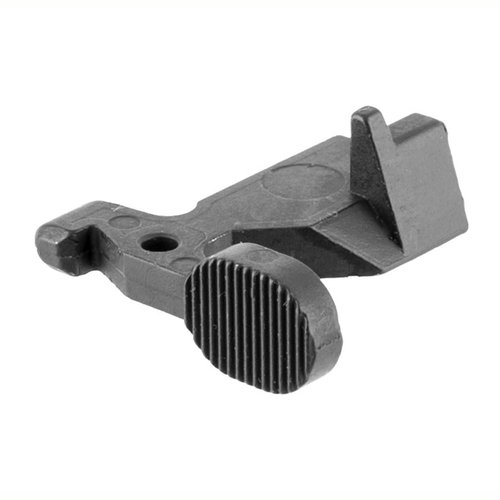 Le AR-15 Bolt Catch Mil-Spec de Brownells est usiné CNC avec précision, traité thermiquement et 100% fabriqué aux USA, avec une finition noire mate résistante.