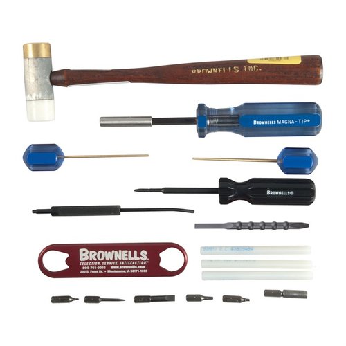 Transforme ton Field Tool Kit en Armorer’s Kit avec 15 outils essentiels pour assembler, désassembler et entretenir ton pistolet 1911.