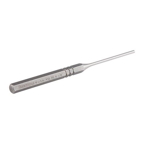Les Premium Roll Pin Punches de Brownells en acier carbone durci offrent précision et durabilité pour installer et retirer les roll pins sans endommager tes armes.