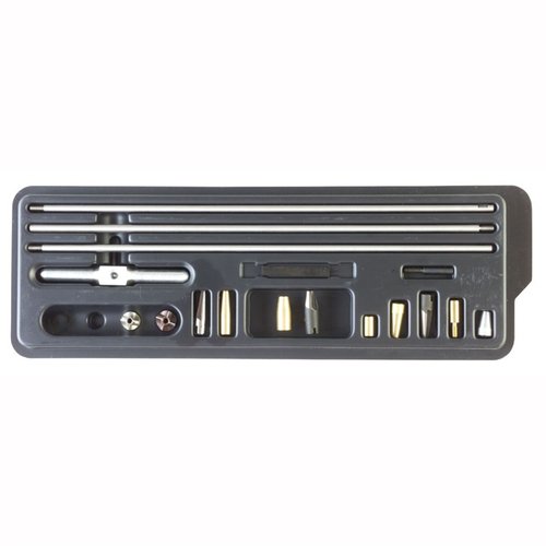 .22-.32 MASTER CHAMFERING KIT de BROWNELLS te permet de créer des chanfreins parfaits et sans vibrations, réduisant ainsi l'accumulation de fouling.