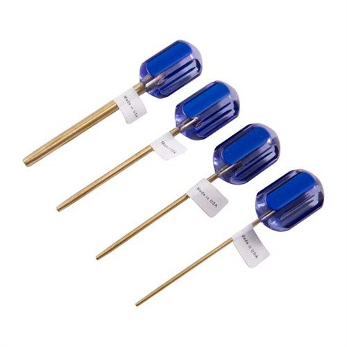 Les ALIGNMENT & PUSH PUNCHES de Brownells offrent un alignement précis, un manche ergonomique et quatre tailles pour faciliter l'assemblage et le démontage des armes.